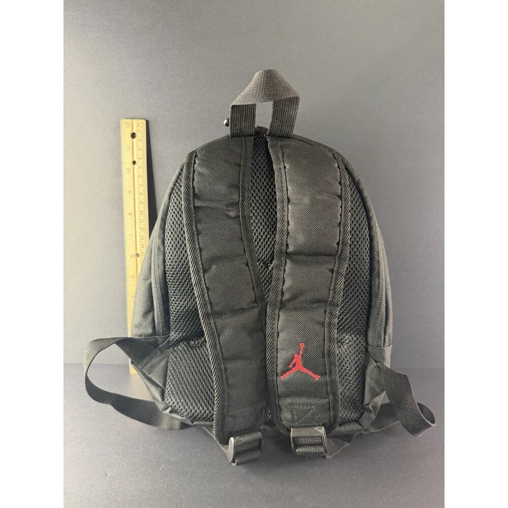 Jordan Bred Jumpman Mini/Kid’s Backpack Black & Red - 10x12” EUC